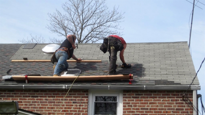 asphalt shingle install layers